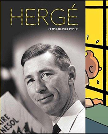 Couverture de l'album Hergé - L'Exposition de papier (One-shot)