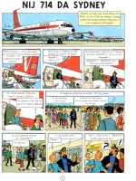 Extrait 1 de l'album Troioù-kaer Tintin (Tintin en breton) - 22. Nij 714 da Sydney