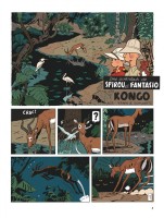 Extrait 1 de l'album Une aventure de Spirou et Fantasio par... (Le Spirou de…) - 11. Spirou au Kongo Belche