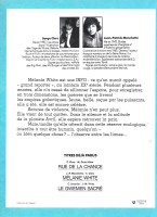 Extrait 3 de l'album Mélanie White (One-shot)