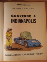 Extrait 1 de l'album Michel Vaillant - 11. Suspense à Indianapolis