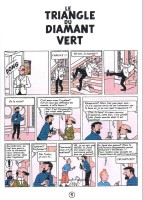 Extrait 1 de l'album Tintin (Pastiches, parodies et pirates) - HS. Le triangle du diamant vert