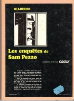 Extrait 3 de l'album Les Enquêtes de Sam Pezzo - 1. Les enquêtes de Sam Pezzo