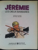 Extrait 1 de l'album Jérémie - 1. Les Dieux barbares