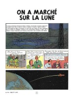 Extrait 1 de l'album Les Aventures de Tintin - 17. On a marché sur la Lune