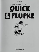 Extrait 1 de l'album Tintin - Hergé, une vie, une oeuvre - 10. Les Exploits de Quick & Flupke (Recueil 1)