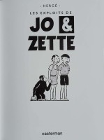 Extrait 1 de l'album Tintin - Hergé, une vie, une oeuvre - 12. Jo & Zette, le Rayon du Mystère
