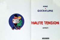 Extrait 1 de l'album Quick et Flupke (Mini-Récits) - 4. C'est pas moi...