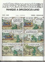 Extrait 1 de l'album Nabuchodinosaure - 7. Panique à Diplodocus Land