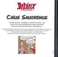 Extrait 3 de l'album Astérix - La Grande Galerie des personnages - 29. Caius Saugrenus dans Obélix et Compagnie