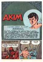 Extrait 1 de l'album Akim-color - 50. L'ultime carte du chef mystérieux