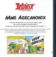 Extrait 3 de l'album Astérix - La Grande Galerie des personnages - 30. Mme Agecanonix dans Astérix et la rentrée gauloise