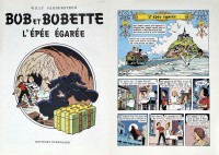 Extrait 1 de l'album Bob et Bobette (Publicité) - HS. L'Épée Égarée (Het Verloren Zwaard)