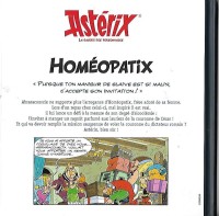 Extrait 3 de l'album Astérix - La Grande Galerie des personnages - 22. Homéopatix dans Les Lauriers de César