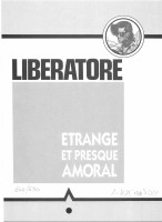 Extrait 1 de l'album Etrange et presque anormal (One-shot)