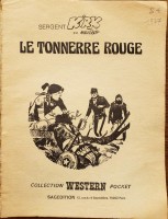 Extrait 1 de l'album Sergent Kirk (sagédition) - 5. Le tonnerre rouge