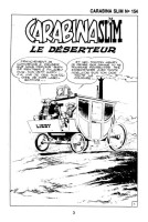 Extrait 1 de l'album Carabina Slim - 154. Le déserteur