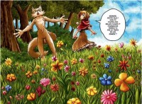 Extrait 2 de l'album Le Petit Chaperon Rouge (Truong Delfosse) (One-shot)