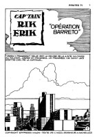 Extrait 1 de l'album Pirates (Mon journal) - 71. Opération Barreto