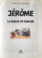 Extrait 1 de l'album Les Fabuleux Voyages de Jérôme - 13. La Bague de Ranjar