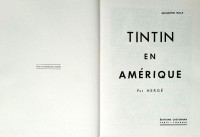 Extrait 1 de l'album Les Aventures de Tintin - 3. Tintin en Amérique