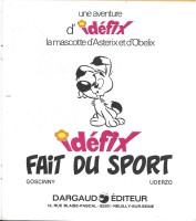 Extrait 1 de l'album Une aventure d'Idéfix la mascotte d'Astérix et d'Obélix - 9. Idéfix fait du sport