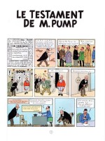 Extrait 2 de l'album Les Archives Tintin - 27. Le Stratonef H. 22/1 - Le Testament de M. Pump