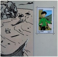 Extrait 2 de l'album Tintin (Divers et HS) - HS. Le timbre voyage avec Tintin