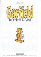 Extrait 1 de l'album Garfield - 24. Garfield se prend au jeu