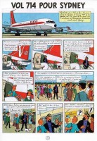 Extrait 2 de l'album Les Aventures de Tintin - 22. Vol 714 pour Sidney