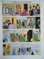 Extrait 1 de l'album Les Aventures de Tintin - 6. L'Oreille cassée
