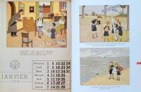 Extrait 2 de l'album L'Univers d'Hergé (Rombaldi) - 5. Illustrations : livres, publicités, cartes postales, calendriers, Voir et Savoir etc...