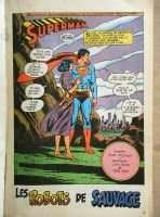 Extrait 1 de l'album Superman Géant (Sagédition 2e série) - 23. Les Robots de Sauvage