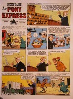 Extrait 1 de l'album Lucky Luke (Lucky Comics / Dargaud / Le Lombard) - 28. Le pony express