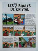 Extrait 1 de l'album Les Aventures de Tintin - 13. Les 7 Boules de cristal