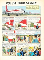 Extrait 1 de l'album Les Aventures de Tintin - 22. Vol 714 pour Sydney