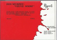 Extrait 3 de l'album Don Murphy - 4. Veuve noire