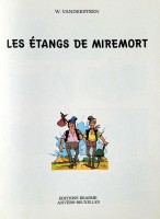 Extrait 1 de l'album Robert et Bertrand - 9. Les Étangs de Miremort
