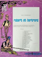 Extrait 3 de l'album Robert et Bertrand - 23. Valériane a Disparu
