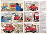 Extrait 1 de l'album Tintin (Divers et HS) - HS. Les aventures de la 2CV et de la grotte hantée