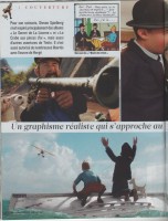 Extrait 1 de l'album Tintin (Divers et HS) - HS. Tintin au pays du cinéma - Le Figaro magazine